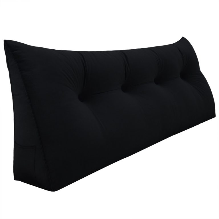 Headboard Pillow Corduroy Long Backrest Cushion King Headboard