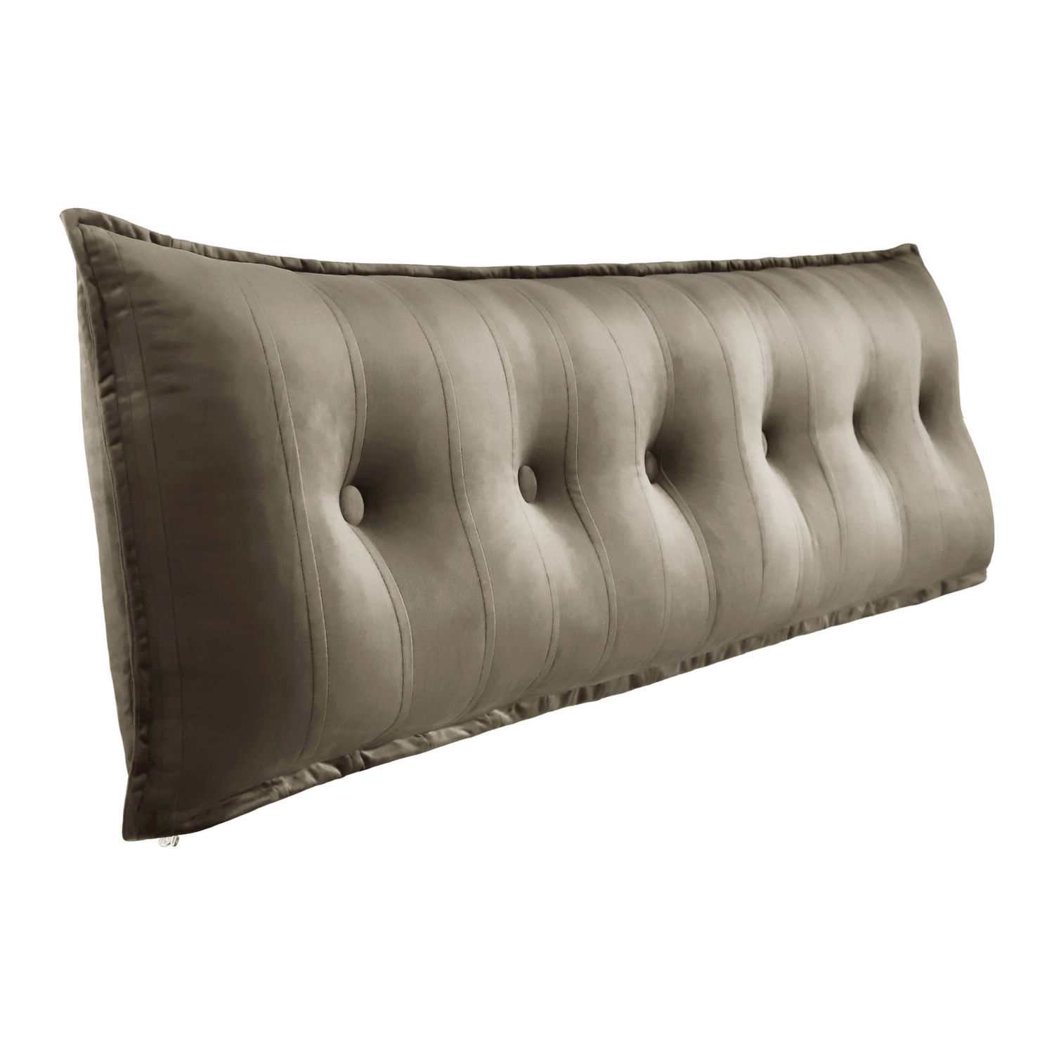 Velvet Button Tufts Body Pillow